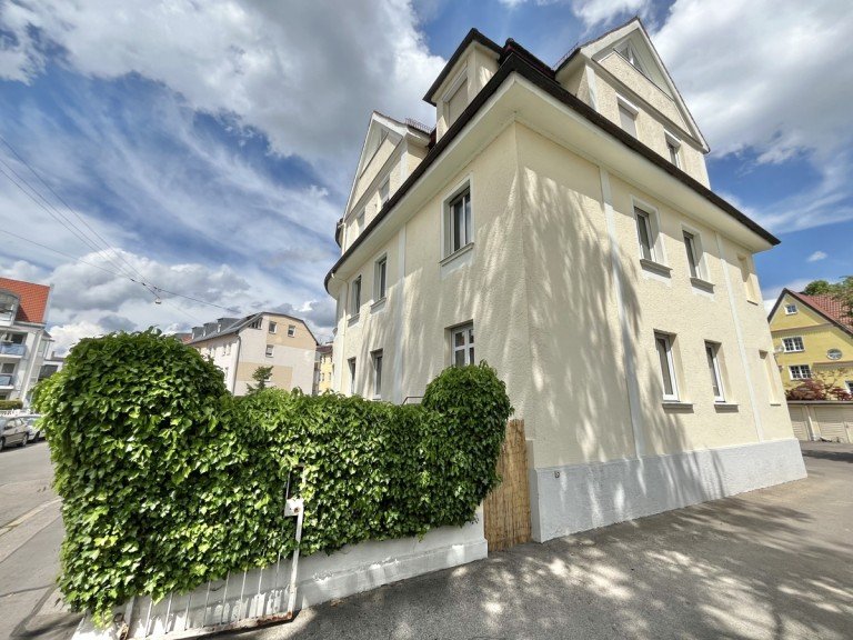  Augsburg / Pfersee Erdgeschosswohnung +++ VERKAUFT: Bezugsfreie RARIT�T in Augsburg-Pfersee nahe der Wertach mit Garten und Balkon +++