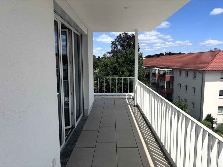 �berdachte Dachterrasse Penthousewohnung Aichach