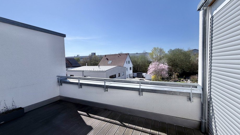 Dachterrasse Reihenmittelhaus Augsburg