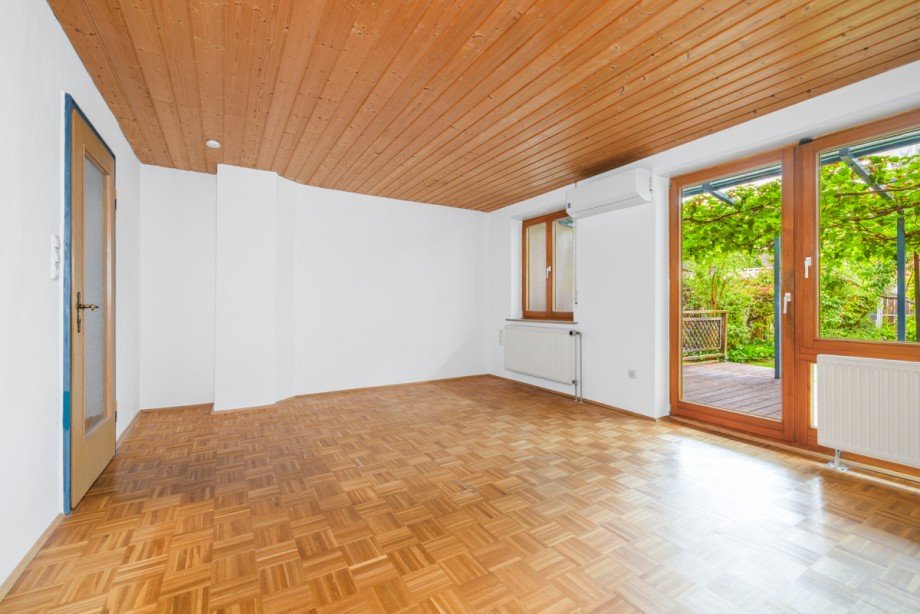 Wohnzimmer Reihenmittelhaus Augsburg / Firnhaberau