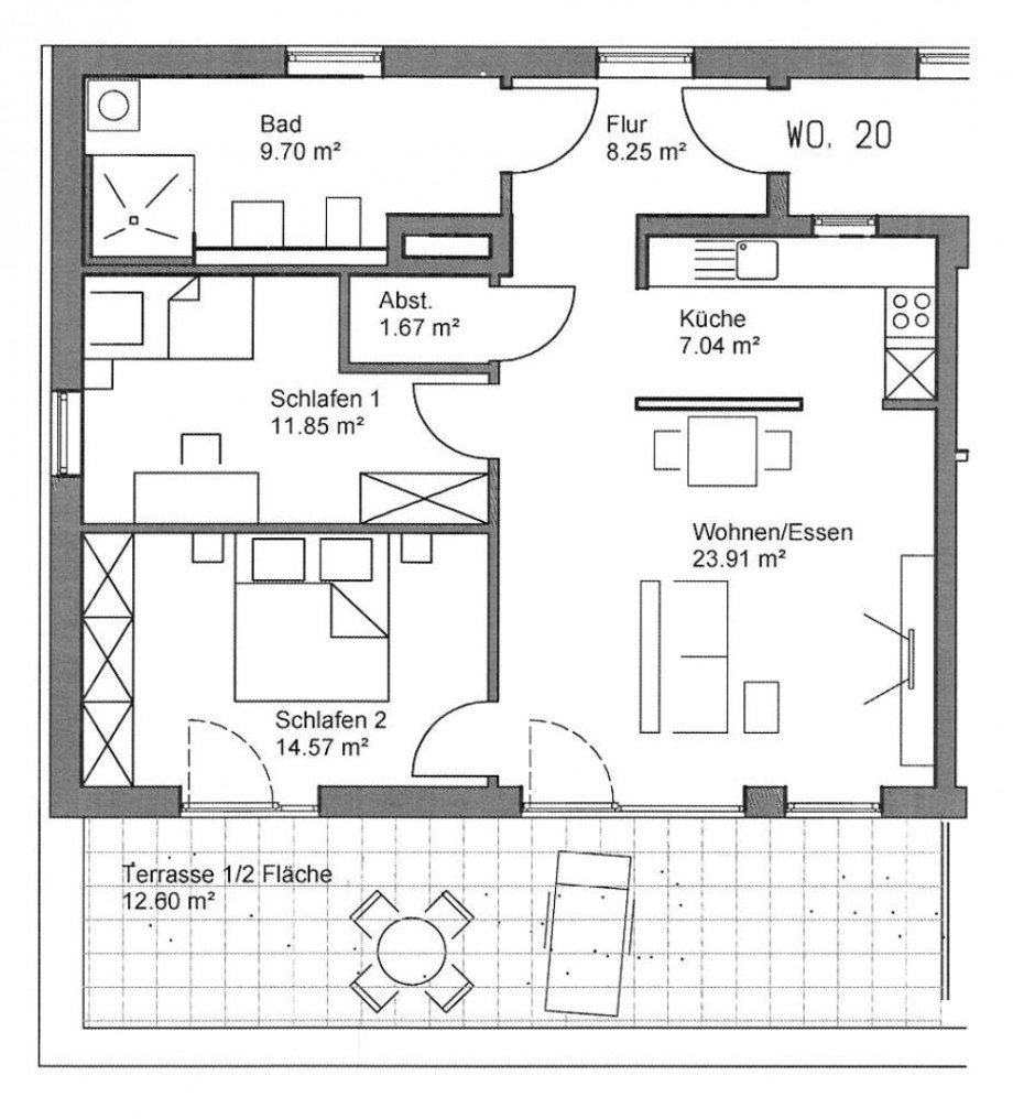 Grundriss Wohnung Aichach