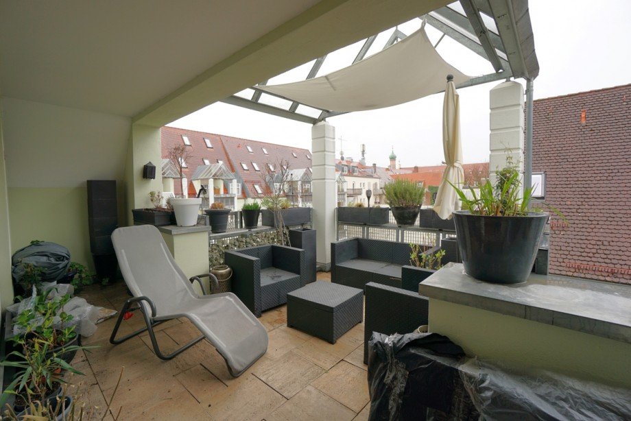 Dachterrasse Dachgeschosswohnung Augsburg / Zentrum
