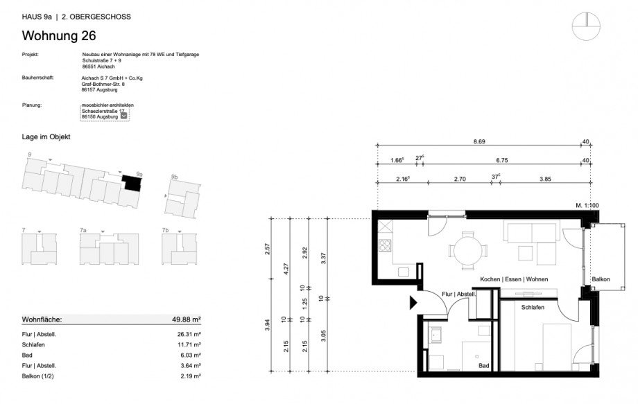Grundriss Wohnung Aichach