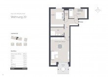 Grundriss  Letzte Gelegenheit  - Betreutes Wohnen - nur noch eine 3 ZKB mit S�dterrasse im Erdgeschoss frei -