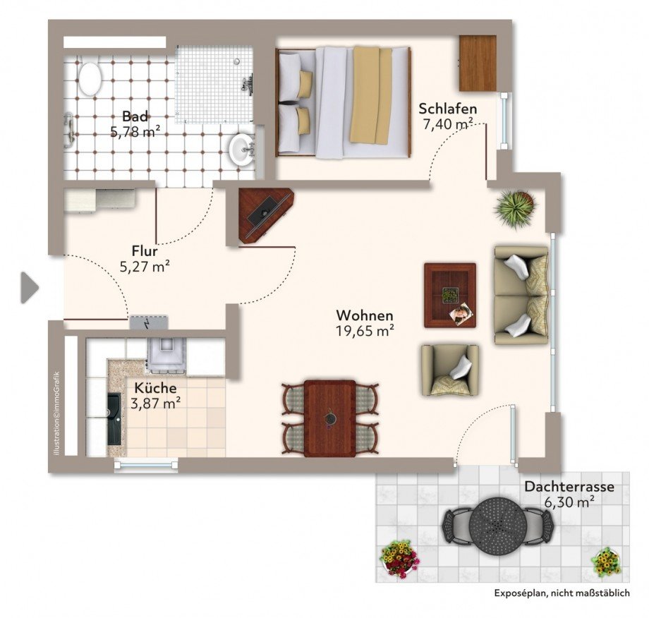  Etagenwohnung Gersthofen