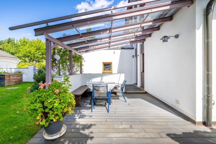 Terrasse West Einfamilienhaus Augsburg / Bergheim