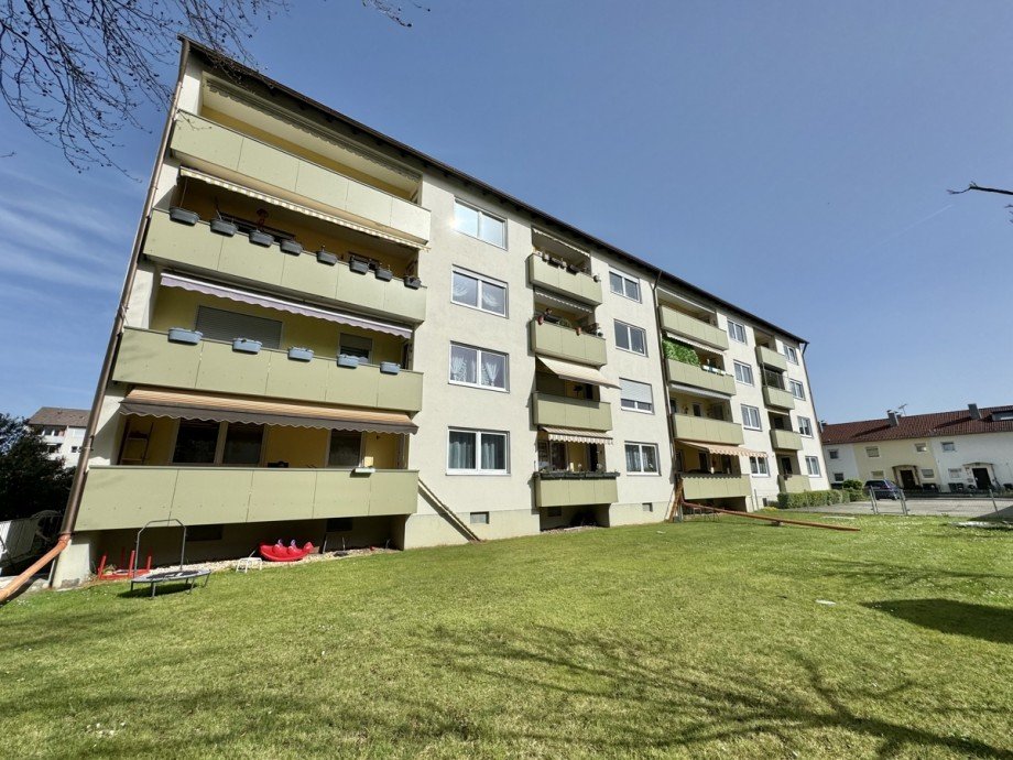 S�dseite Etagenwohnung Augsburg