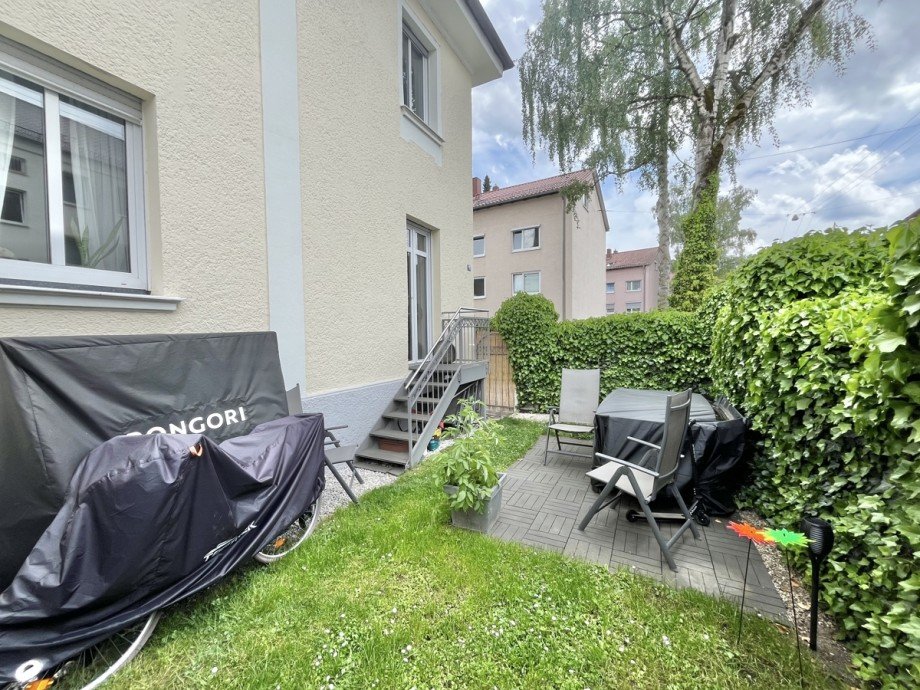 Garten Erdgeschosswohnung Augsburg / Pfersee