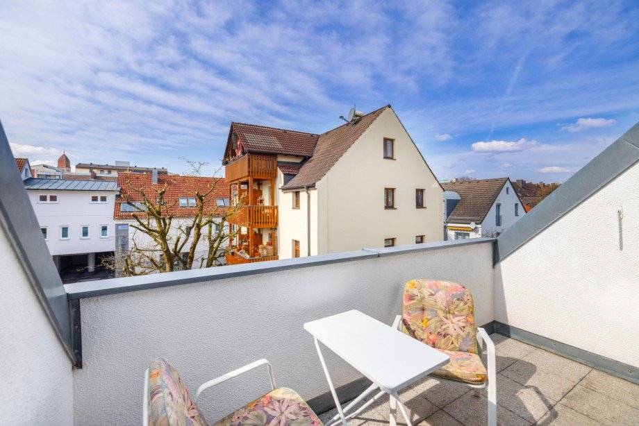 sonnigen Dachterrasse Doppelhaush�lfte Augsburg / Pfersee
