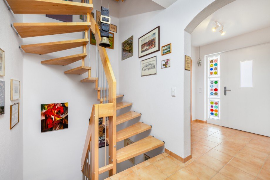 Treppenhaus Doppelhaush�lfte Augsburg / Pfersee