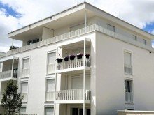 Ansicht von der Stra�e **Wohntraum im Herzen von Aichach **
 - S7 Quartierswohnanlage - Penthouse mit 35 m� Dachterrasse -