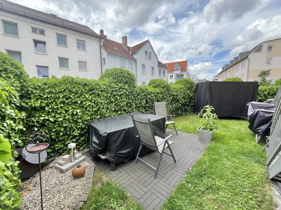 Garten Erdgeschosswohnung Augsburg / Pfersee