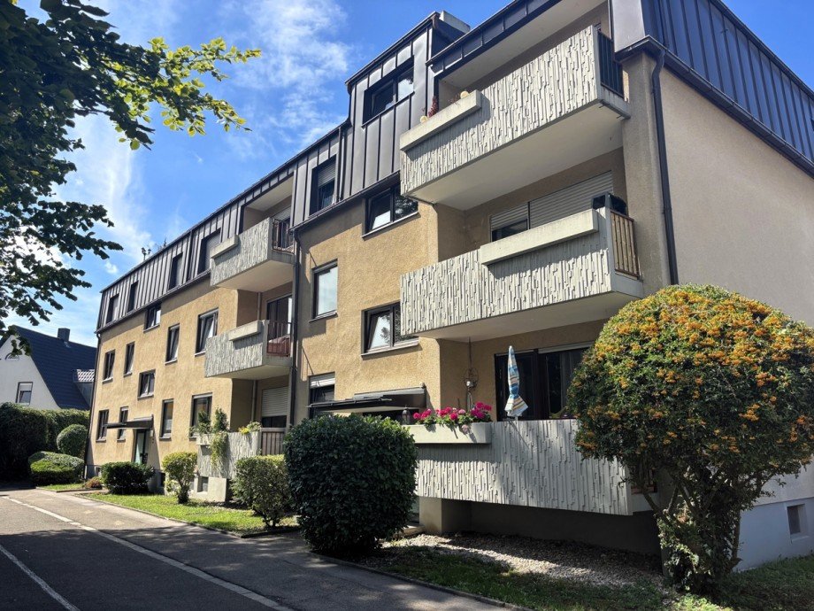 Ansicht Eingangsseite Etagenwohnung Augsburg / Pfersee