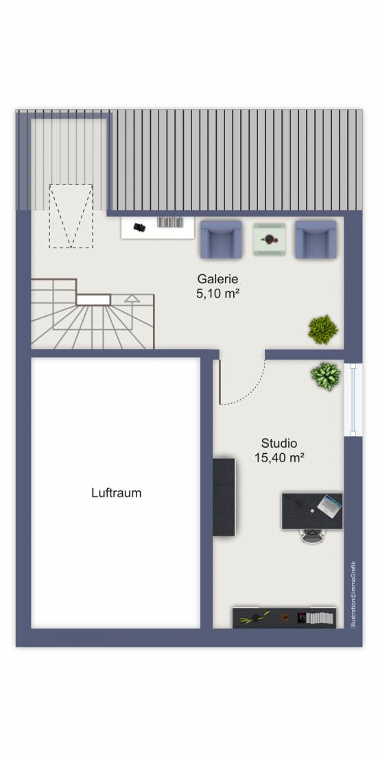 OG Wohnung Nr. 4 - obere Ebene Mehrfamilienhaus Diedorf