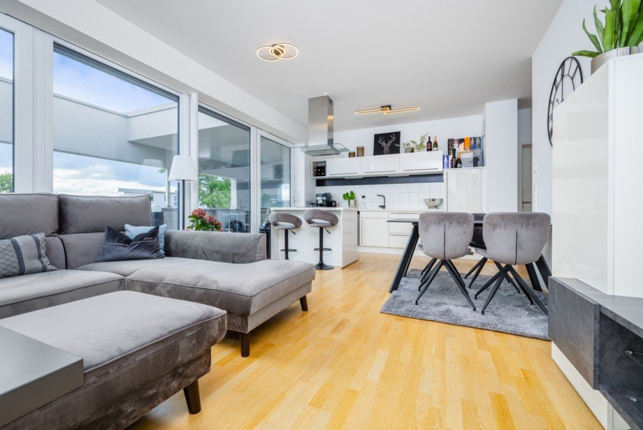 Wohnen / Kochen Penthousewohnung Augsburg / Pfersee