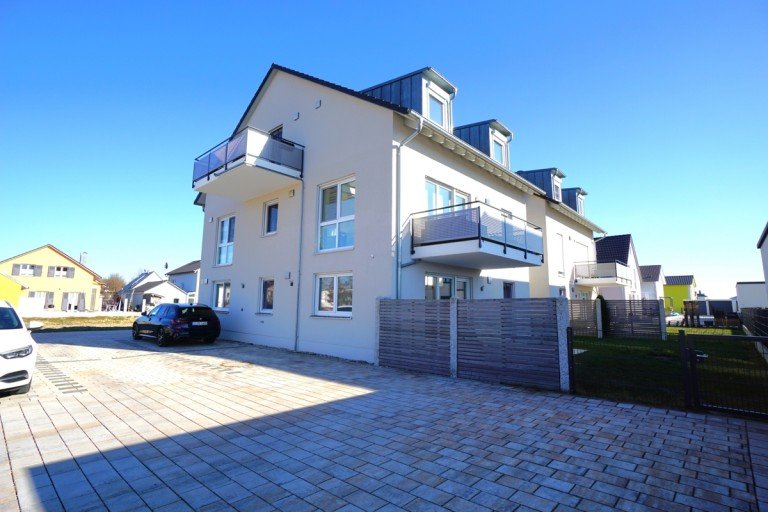 Nordendorf Erdgeschosswohnung +++ VERMIETET in Nordendorf: 3-ZKB-Wohnung im Erdgeschoss mit eigenem Garten in ruhiger Lage +++