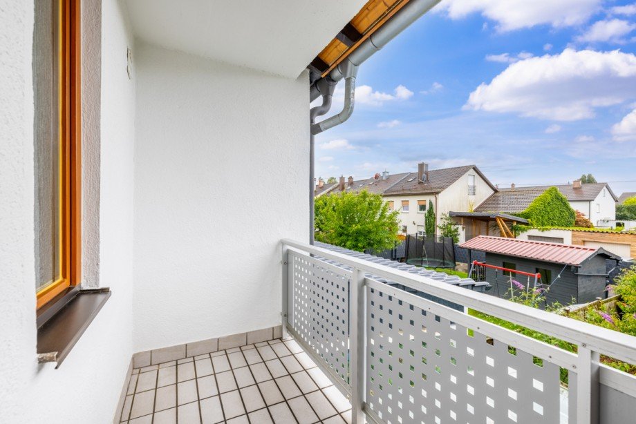 Balkon Reihenmittelhaus Augsburg / Firnhaberau