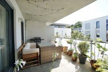 Loggia +++ VERKAUFT IN TOPLAGE: 2 ZKB mit ca. 68 m� mit Westausrichtung Am Silbermannpark zum Kauf +++
