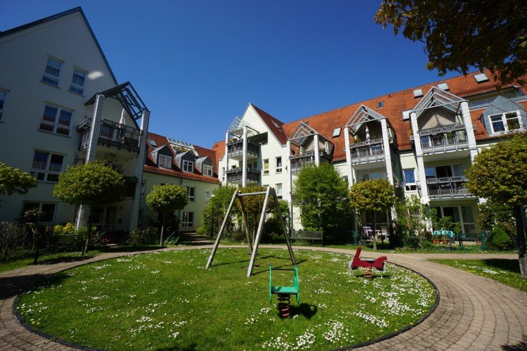 Innenhof Augsburg / Zentrum Dachgeschosswohnung +++ VERMIETET: Gro�e und helle 3,5 ZKB-Wohnung mit Dachterrase in zentraler Lage zur Miete +++
