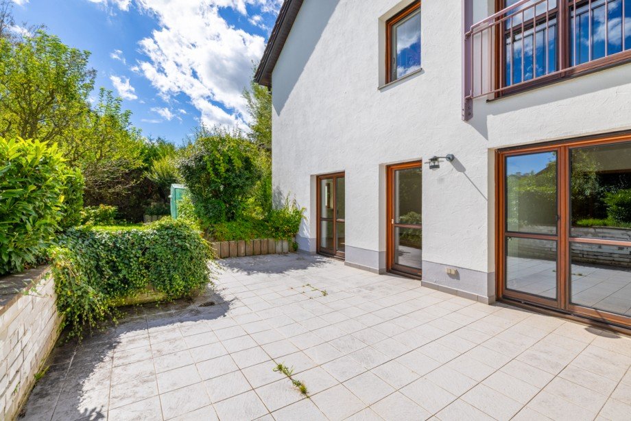 Terrasse S�d Einfamilienhaus Augsburg / Bergheim