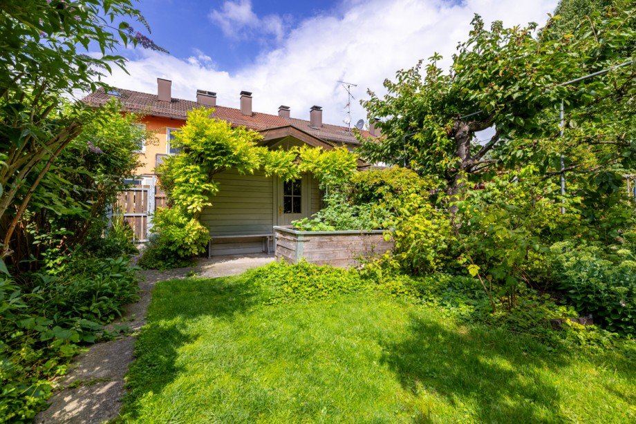 Gartenhaus Reihenmittelhaus Augsburg / Firnhaberau